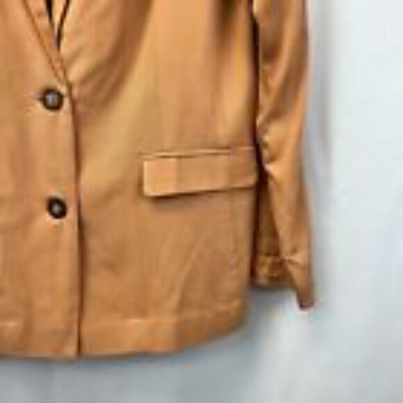 Lush Womens Apricot Long Sleeve Single-Breasted Two-Button Blazer Size Small - Picture 7 of 10